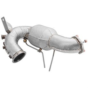 RM Motors Downpipe AUDI A5 S5 / Cabriolet / Sportback / Coupe 3.0 TDI – No Catalytic Converter With (Silencer & Heat Shield)